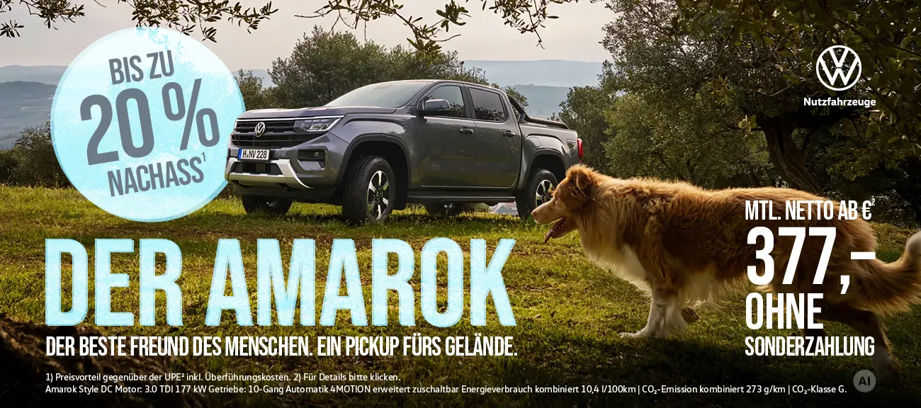 VW Amarok Speziwochen