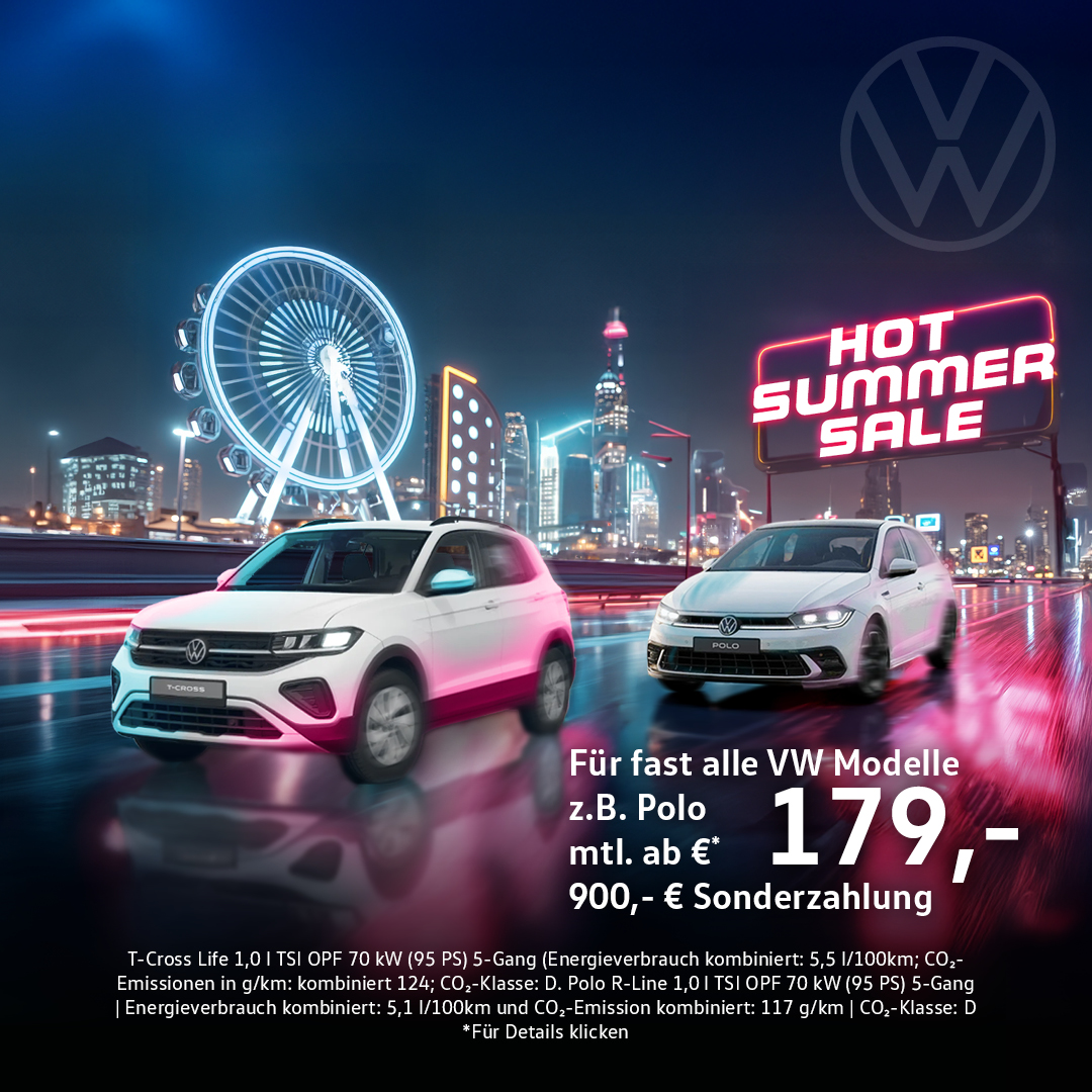VW Summer Deals