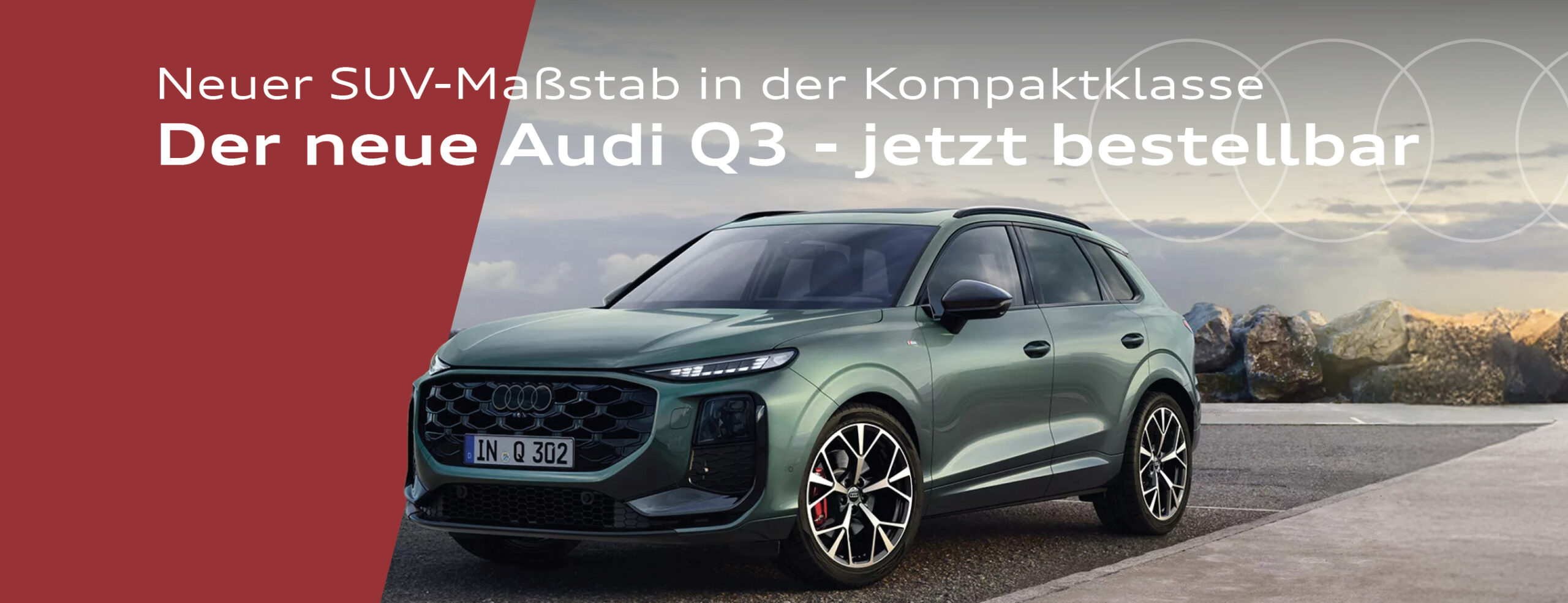 HEADER Der neue Audi Q3 Der neue Audi Q3