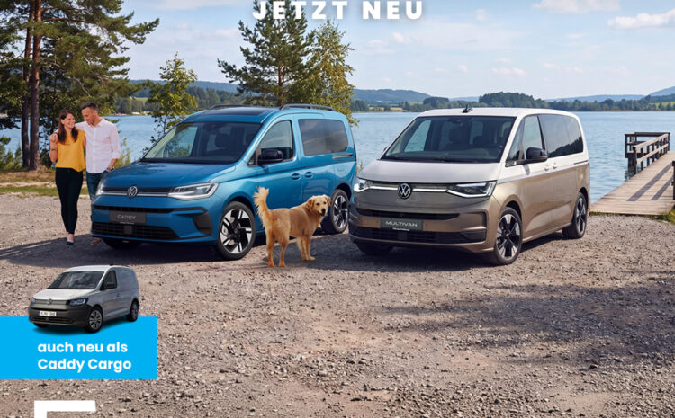  Der neue VW Caddy und Multivan