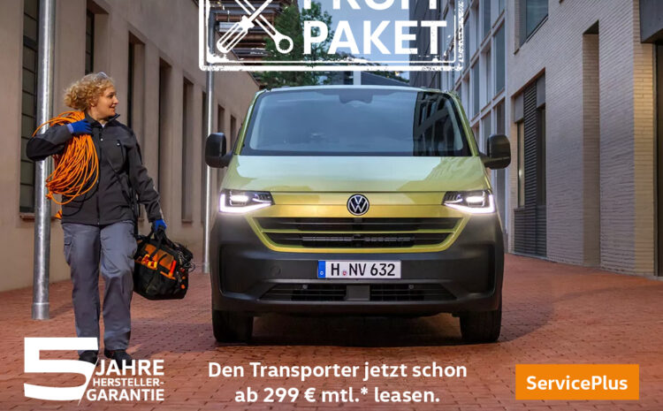  VW Transporter Profi Paket