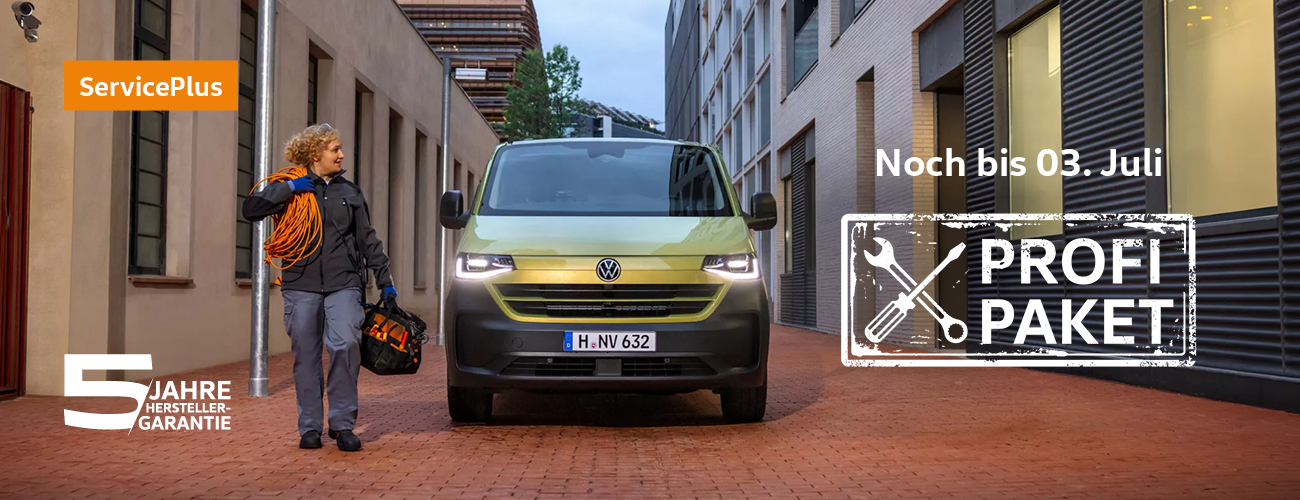 HEADER DESKTOP VW Transporter Profi Paket