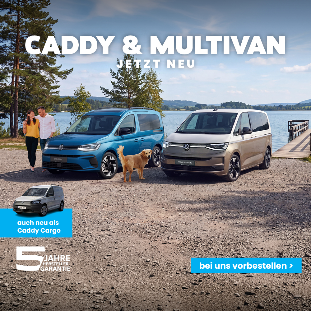 HEADER MOBILE Neuer VW Caddy und Multivan