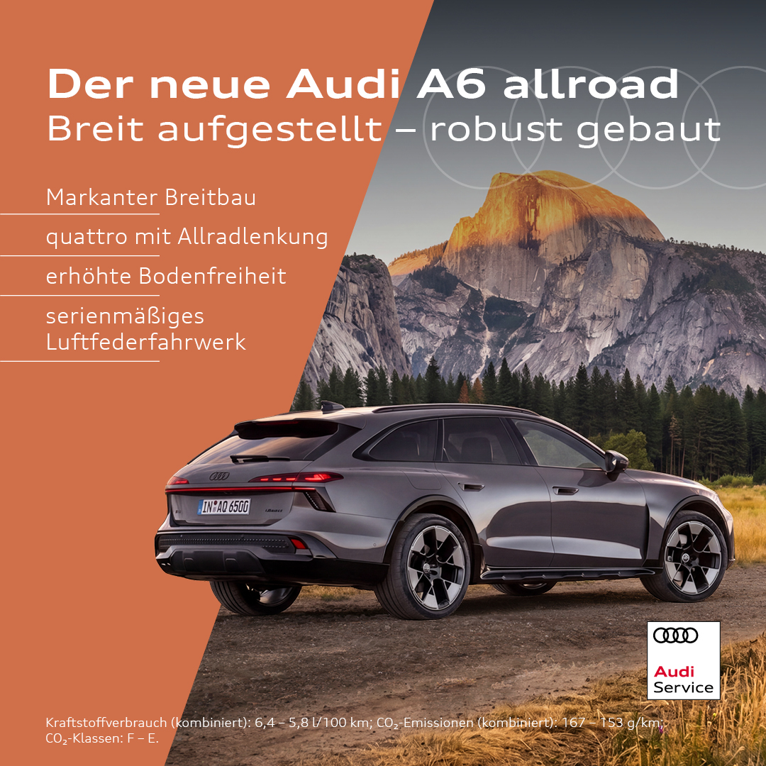 Der neue Audi A6 allroad Der neue Audi A6 allroad