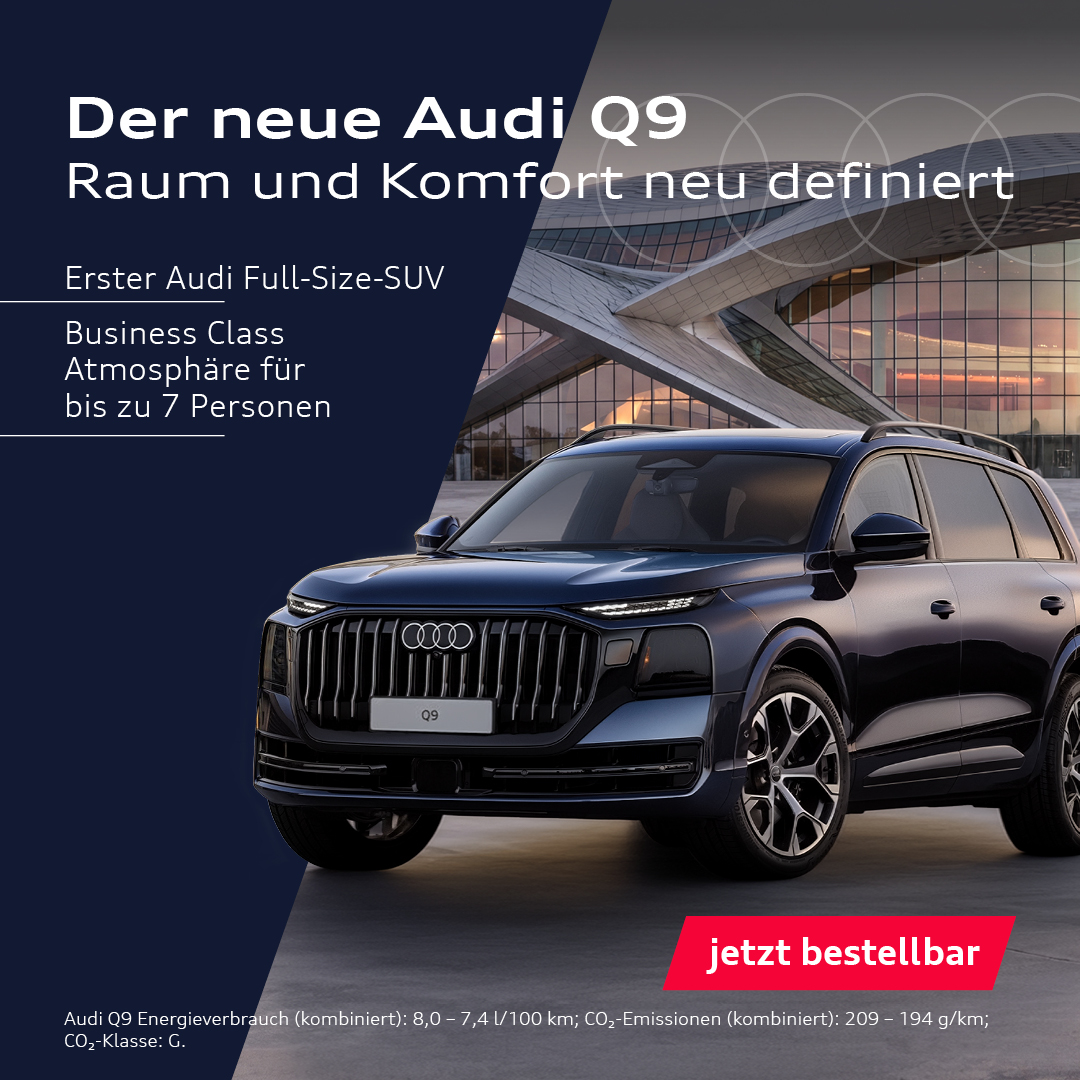 HEADER MOBILE Der neue Audi Q9 HEADER MOBILE Der neue Audi Q9