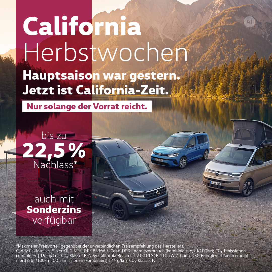 HEADER MOBILE VW California Herbstwochen HEADER MOBILE VW California Herbstwochen