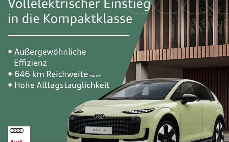  Der neue Audi A2 e-tron